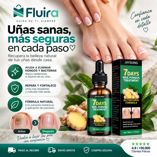 NAILVIA™ – Aceite Reparador para Uñas Dañadas y Amarillentas