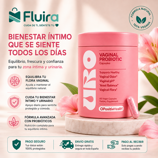 LUNEA FLUIRA ™ Probiótico íntimo femenino