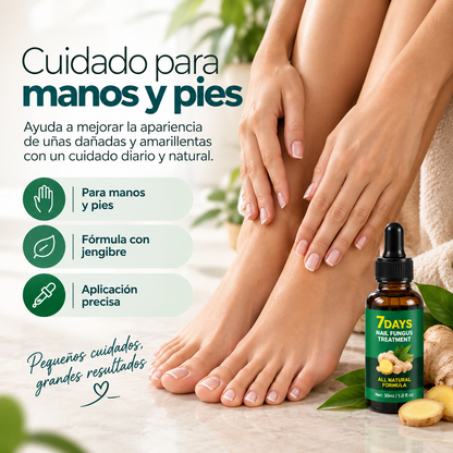 NAILVIA™ – Aceite Reparador para Uñas Dañadas y Amarillentas