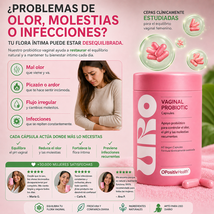 LUNEA FLUIRA ™ Probiótico íntimo femenino