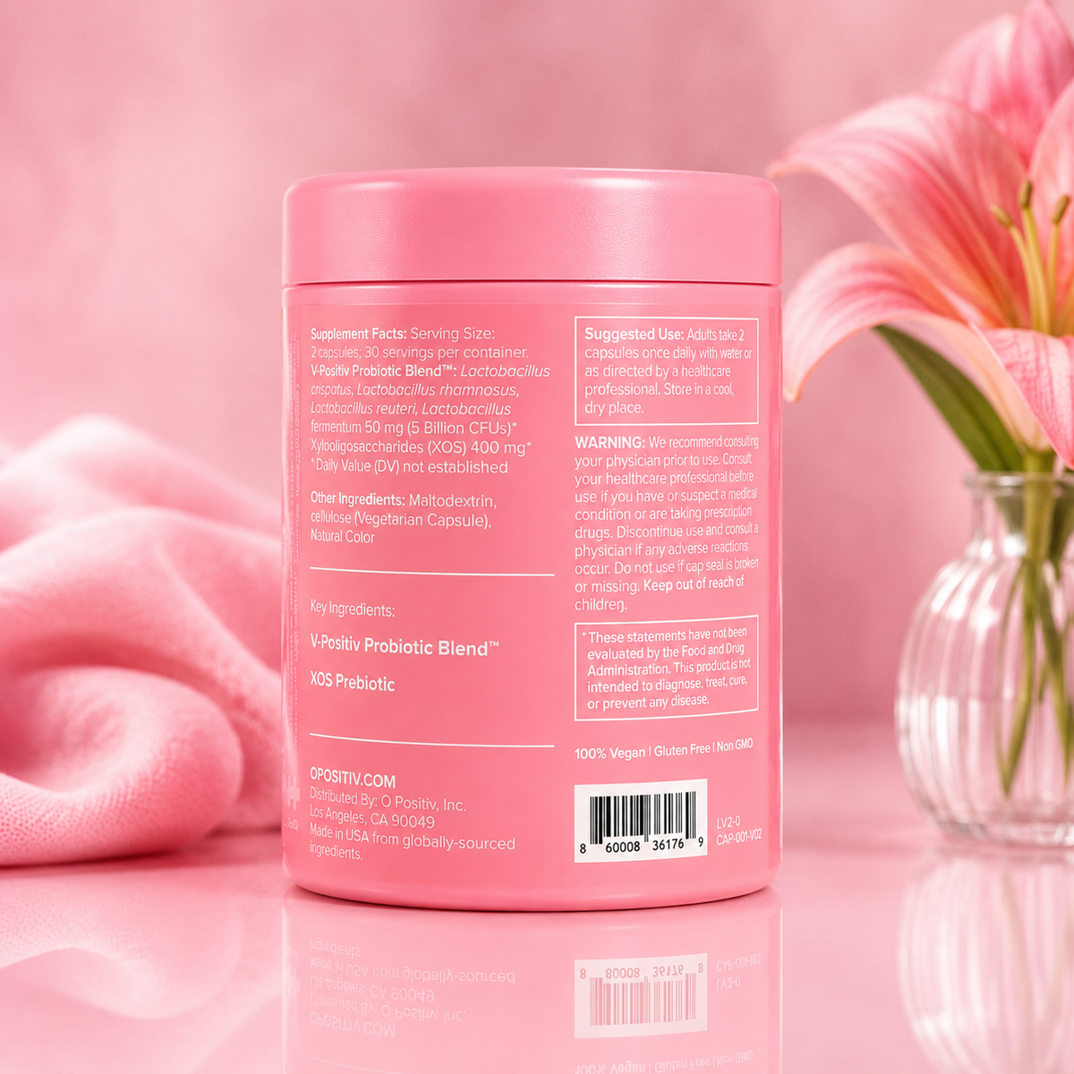 LUNEA FLUIRA ™ Probiótico íntimo femenino