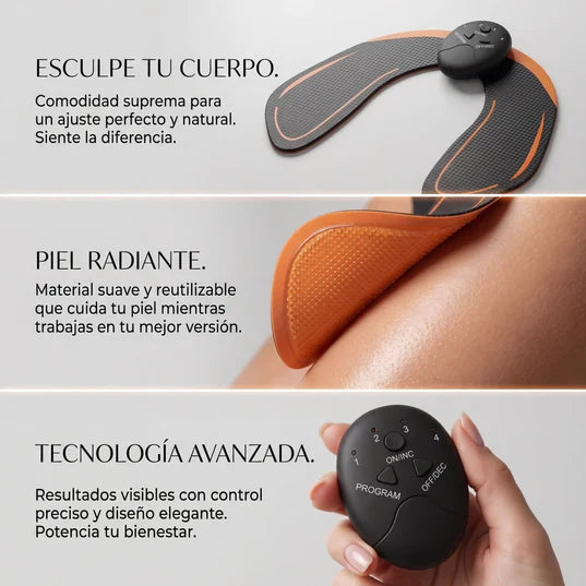 GLUTEUP PRO™ Electroestimulador de glúteos