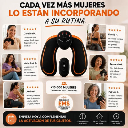 GLUTEUP PRO™ Electroestimulador de glúteos